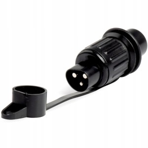 Wtyczka elektryczna do gniazda przyczepy 3 PIN złącze 3 pinowe