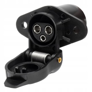 3-biegunowe gniazdo elektryczne do przyczepy