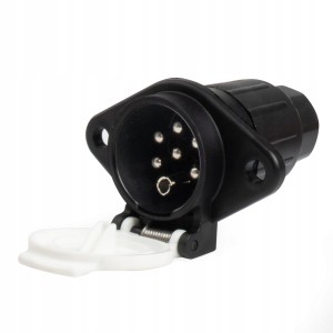 Gniazdo przyczepy 7 PIN typ S 24V TIR
