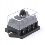 Skrzynka bezpiecznikowa ceramiczna 4 gniazda