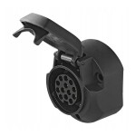 Gniazdo zasilania przyczepy haka holowniczego 13PIN typ damski