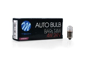 Żarówki halogenowe M-TECH T4W 4W 24V BA9s 10 szt.