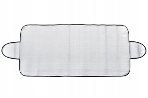 Osłona na szybę 175x90cm przeciwsłoneczna, przeciwszronowa z uszami