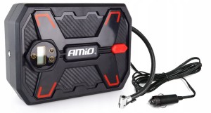 Kompresor samochodowy, cyfrowy, pompka elektryczna LCD LED 12V