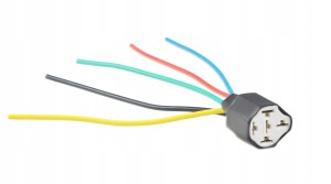 Gniazdo przekaźnika ceramiczne, oprawa 5PIN 12V 24V