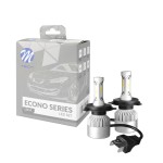 Żarówki, retrofity LED M-Tech H4 H/L 12V 24V 32V 6500K 2 szt.