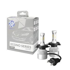 Żarówki, retrofity LED M-Tech H4 H/L 12V 24V 32V 6500K 2 szt.