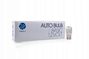 Żarówki halogenowe M-Tech W21/5W T20 7443 12V 21/5W W3x16q 10 szt.