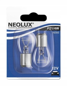 Żarówki halogenowe NEOLUX P21/4W 21/4W BAZ15d 12V 2 szt.