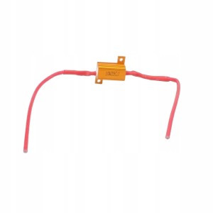 Rezystor LED Canbus 10W 39 OHM 12V pod W5W C5W Do żarówek LED Kasuje błąd żarówki 