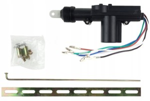 Siłownik zamka centralnego MASTER 5 kabli uciąg 5kg