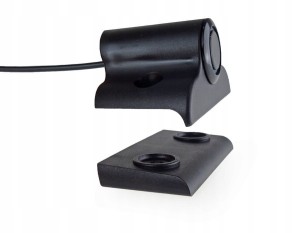 Czujnik, sensor parkowania i cofania czarny TRUCK BUS czujka 19mm