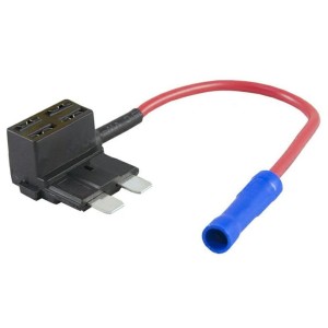 Adapter bezpiecznika płytkowego standard 12V 24V dodatkowy bezpiecznik