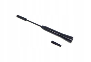 Antena samochodowa, maszt, bat 14cm z 2 przejściówkami metalowy