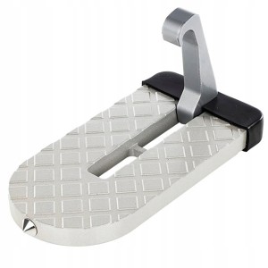 Stopień podest ułatwiający dostęp do boxa lub bagażnika dachowego srebrny 250kg