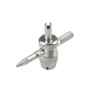 Gwintownik, kalibrownik, klucz do wentyli, zaworów opon 4 funkcje