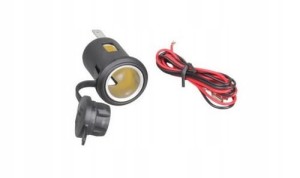 Hermetyczne, wodoszczelne gniazdo zapalniczki samochodowej 5A 12V 24V