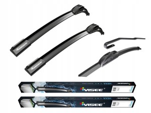 Wycieraczki samochodowe bezprzegubowe, płaskie CHEVROLET SPARK M300 03.2010-