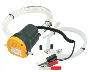 Elektryczna pompka do spuszczania paliwa, oleju, ropy 12V