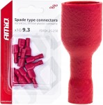 Konektory izolowane żeńskie płaskie 9.3mm 0.5-1.5mm² 10A FDFD1.25-250 10 szt.