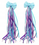 Frędzle, wstążki na kierownicę do roweru, dekoracyjne 3 kolory 2 szt.