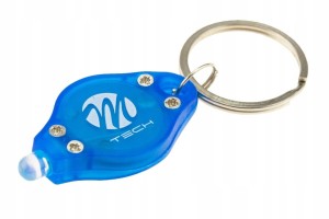 Latarka miniaturowa M-Tech IL02, brelok, zawieszka kluczyk LED KEY COB 1 szt.