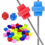 Koraliki na szprychy do roweru, ozdobne kuleczki 22 szt.