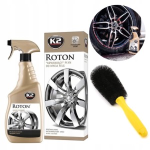 Zestaw do czyszczenia kół - Krwawa felga K2 Roton 700 ml + szczotka