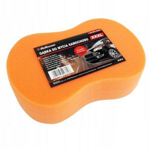 Duża gąbka, myjka do mycia samochodu XXXL 24.5x14x6cm super chłonna