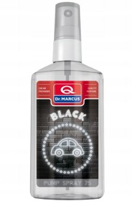 Odświeżacz w sprayu, zapach do samochodu, mieszkania Dr.Marcus PUMP SPRAY 75ML black, perfum, atomizer