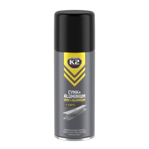 Szybkoschnący środek zabezpieczający przed korozją K2 CYNK+ALUMINIUM 400ML