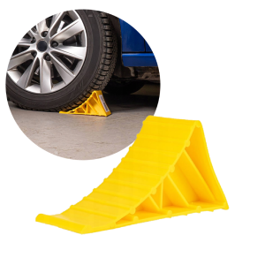 Blokada przyczepy, Klin pod koło samochodowe, blokada koła 1 szt. 