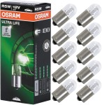 Żarówki halogenowe R5W OSRAM ULTRA LIFE BA15s 5W 12V 10 szt. LONG LIFE