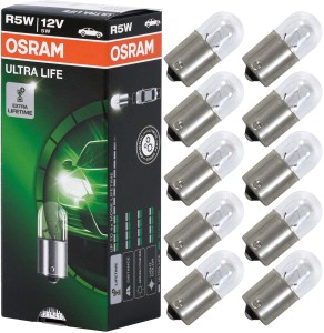 Żarówki halogenowe R5W OSRAM ULTRA LIFE BA15s 5W 12V 10 szt. LONG LIFE