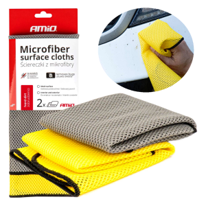 Mikrofibra, ścierka do usuwania owadów i twardych zabrudzeń, ściereczki z mikrofibry 2 szt. 40x40 cm