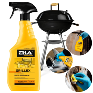 Profesjonalny płyn do czyszczenia, mycia grilla i piekarnika ERLA GRILLEX  750ml