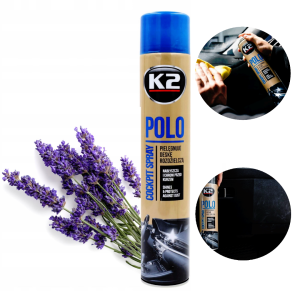 Spray do pielęgnacji kokpitu K2 Polo Cockpit lawenda 750 ml