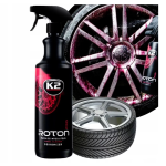Żel do czyszczenia felg kołpaków K2 Roton Pro 1L Krwawa felga