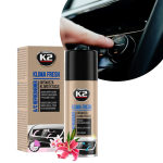 Odświeżacz klimatyzacji K2 KLIMA FRESH FLOWER KWIATOWY 150ML środek, spray do odświeżania