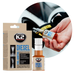 Środek do czyszczenia wtrysków i układu paliwowego K2 Diesel 50 ml