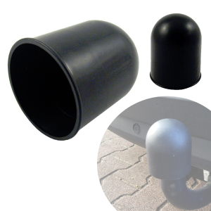 Osłona haka holowniczego czarna kapturek nakładka kuli na hak 