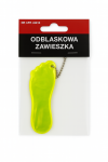 Odblaskowy brelok Stopa do kluczy plecaka kurtki - Zwiększa widoczność
