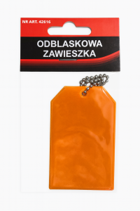 Odblaskowy brelok do kluczy plecaka kurtki - Zwiększa widoczność