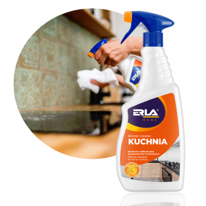 Odtłuszczacz kuchenny ERLA KUCHNIA 750ml płyn do czyszczenia i odtłuszczania powierzchni 