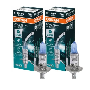 Żarówki halogenowe H1 OSRAM COOL BLUE Intense 55W 12V P14,5s Next Gen 5000K