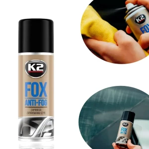 Środek przeciw parowaniu szyb K2 FOX 150 ml antypara zapobiega parowaniu szyb 