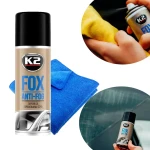 Środek zapobiegający parowaniu szyb K2 FOX 150 ml + mikrofibra - ściereczka z mikrofibry 30 x 30 cm