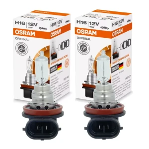 Żarówki halogenowe H16 OSRAM Original 19W 12V PGJ19-3 2 szt.