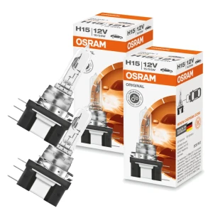 Żarówki halogenowe H15 OSRAM Original 15/55W 12V PGJ23t-1 2 szt.