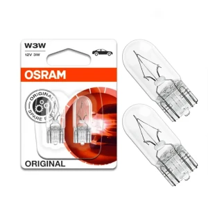 Żarówki halogenowe T10 W3W OSRAM Original 3W 12V W2.1x9.5d 2 szt.